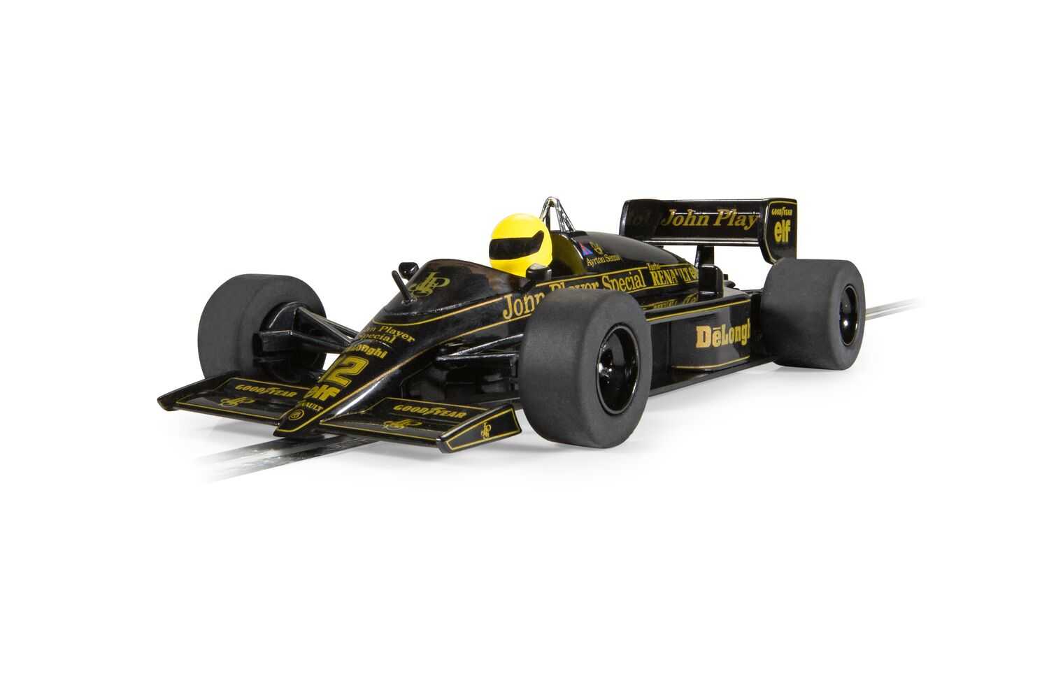 Autíčko Single Seater SCALEXTRIC C4529 - Lotus 98T - Ayrton Senna (1:32)