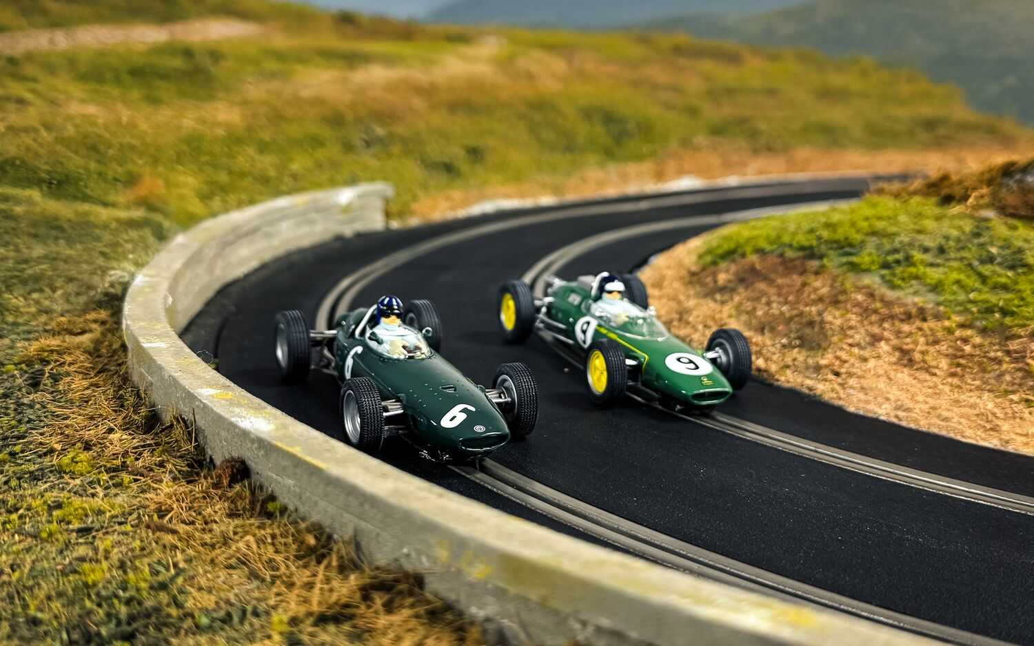 Autíčko Single Seater SCALEXTRIC C4580A - 1963 Monaco Carlo Grand Prix Twin Pack (1:32)