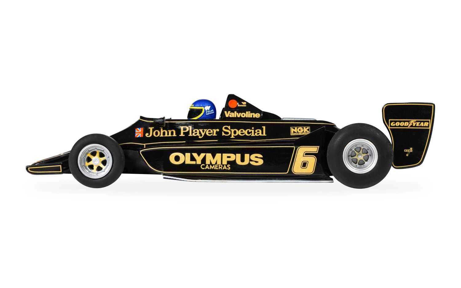 Autíčko Single Seater SCALEXTRIC C4684A - Ronnie Peterson Twin Pack Lotus 72 and 79 (1:32)