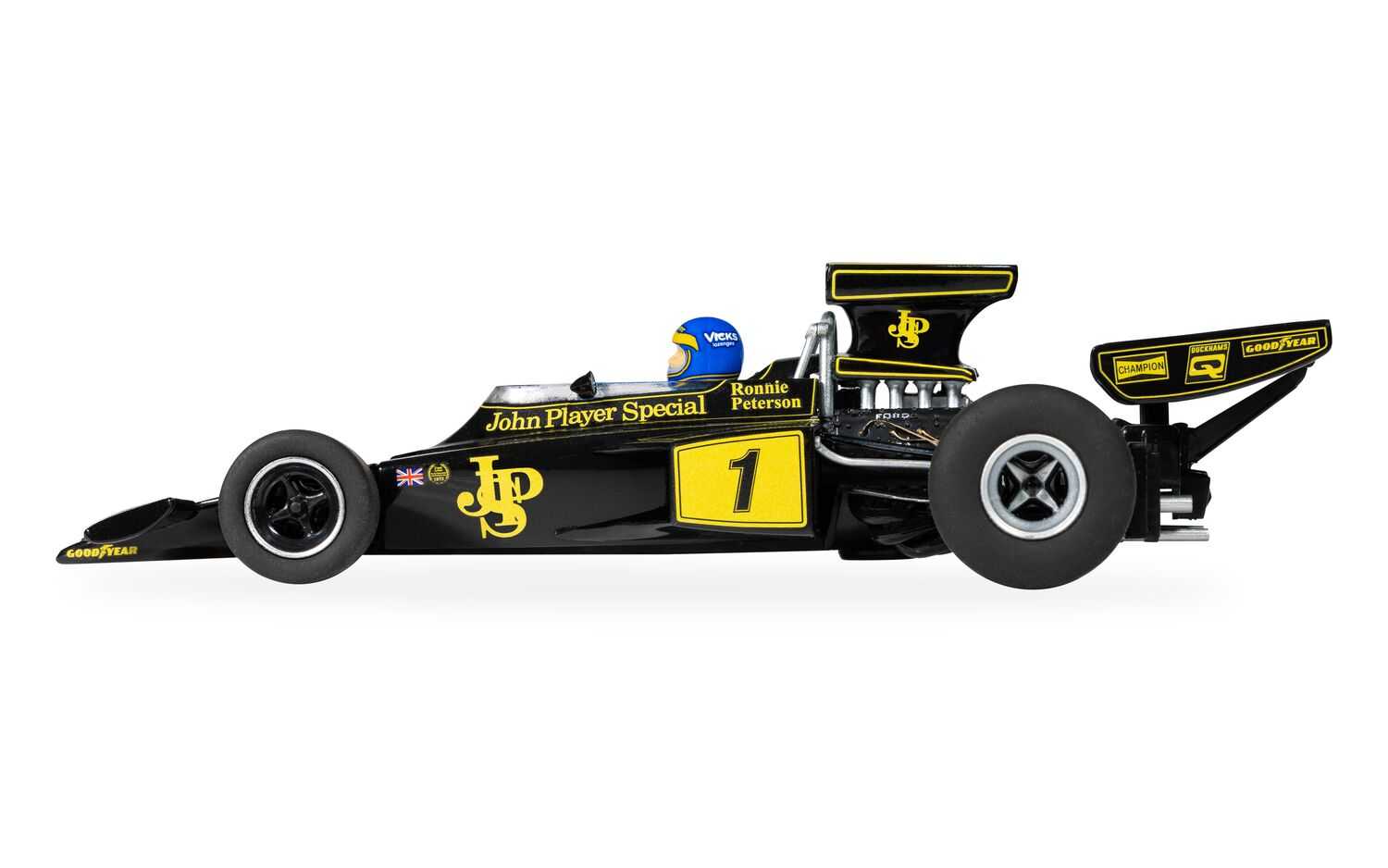 Autíčko Single Seater SCALEXTRIC C4684A - Ronnie Peterson Twin Pack Lotus 72 and 79 (1:32)
