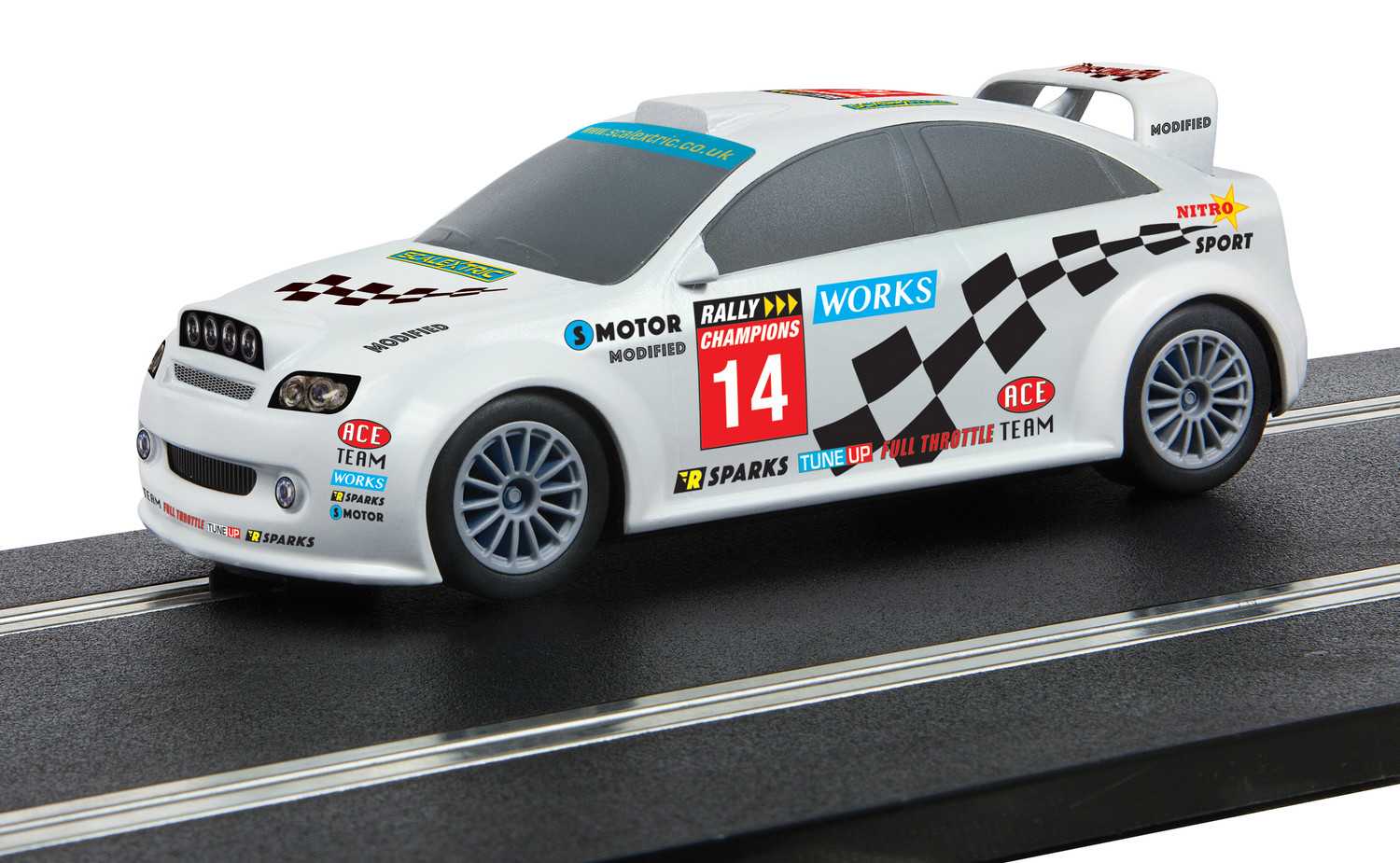 Autíčko Start SCALEXTRIC C4116 - Rally Car – ‘Team Modified’ (1:32)