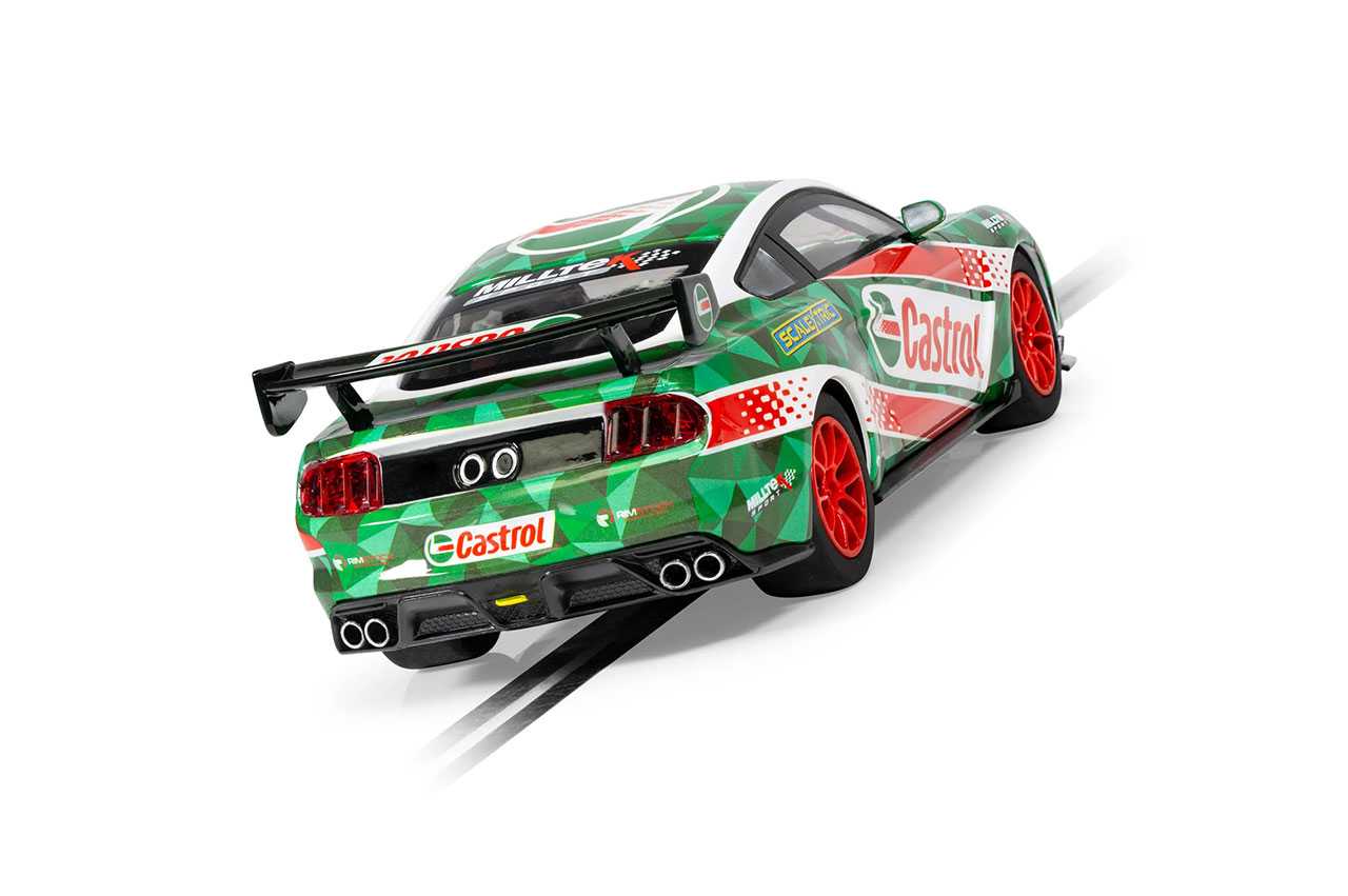 Autíčko Street SCALEXTRIC C4327 - Ford Mustang GT4 - Castrol Drift Car (1:32)