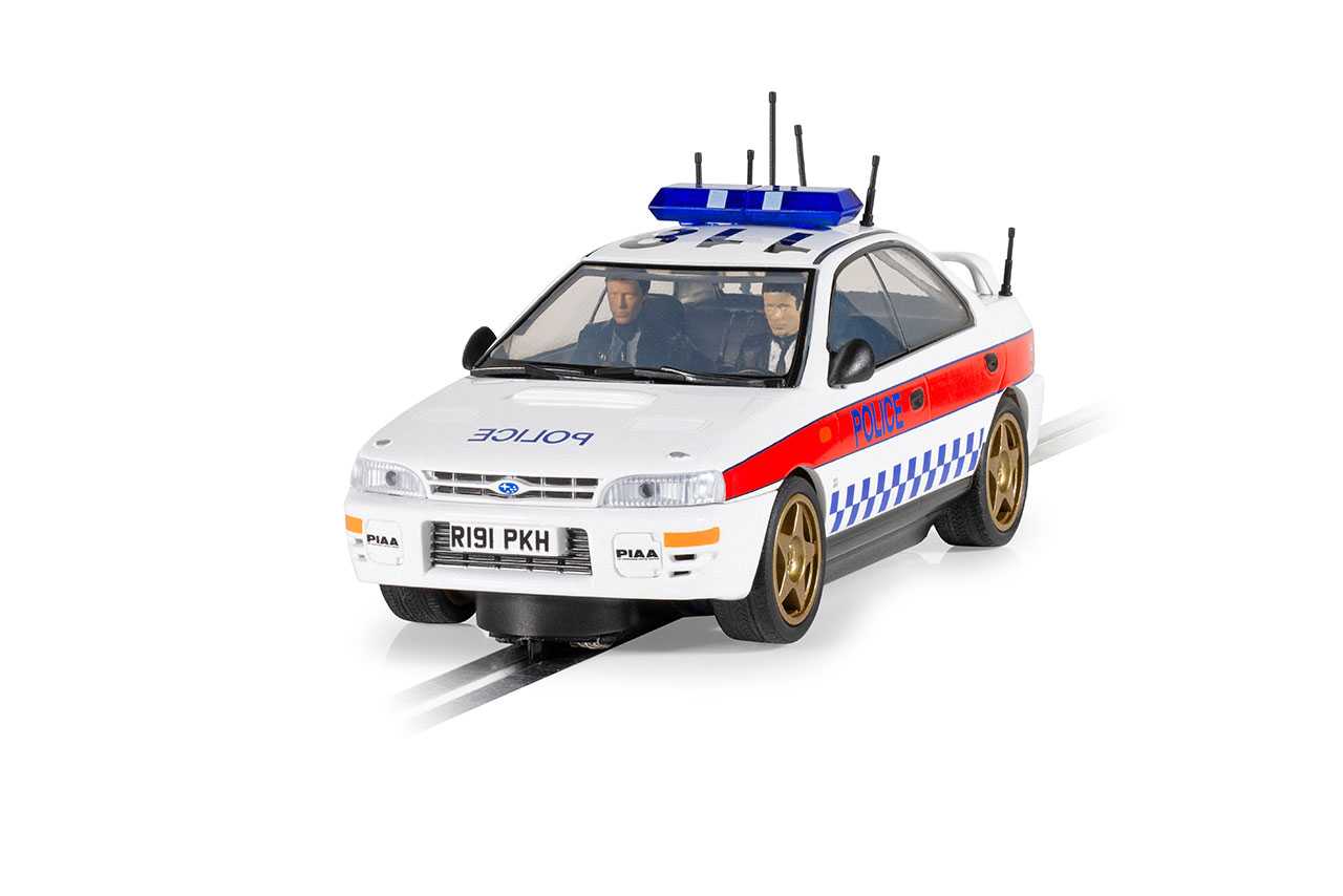 Autíčko Street SCALEXTRIC C4429 - Subaru Impreza WRX - Police Edition (1:32)