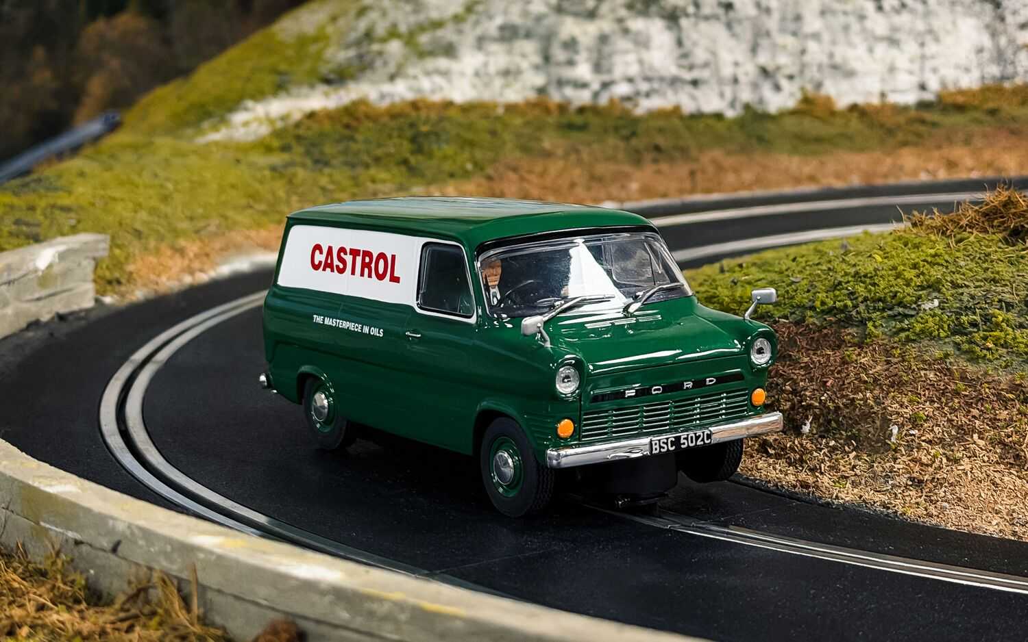 Autíčko Street SCALEXTRIC C4648 - Ford Transit MK1 - Castrol (1:32)