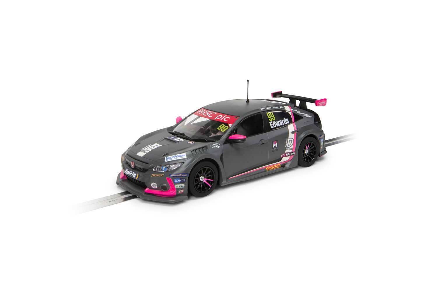 Autíčko Touring SCALEXTRIC C4317 - Honda Civic Type R - BTCC 2021 - Jade Edwards (1:32)