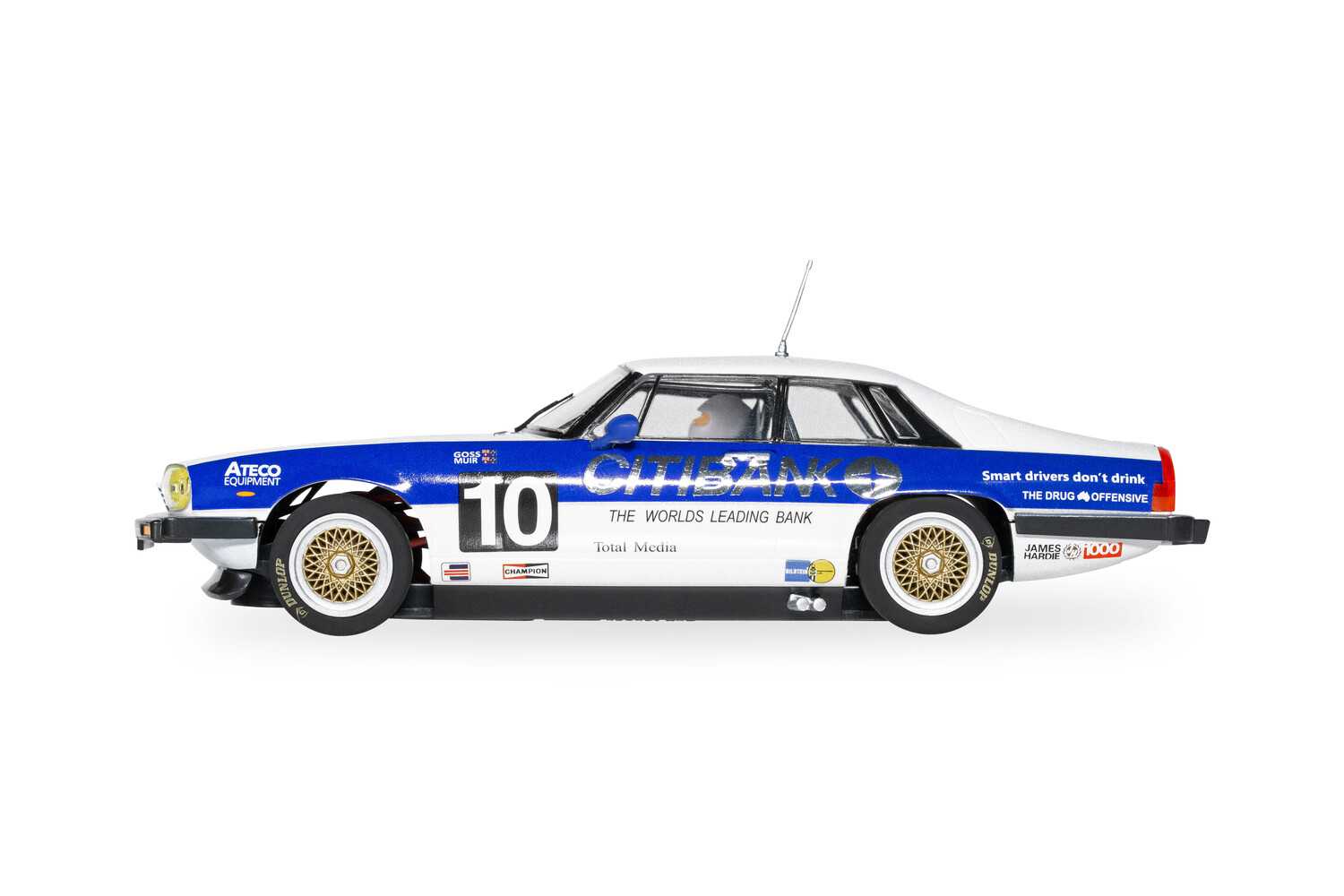 Autíčko Touring SCALEXTRIC C4400 - Jaguar XJS - 1986 Bathurst 1000 - Goss + Muir (1:32)