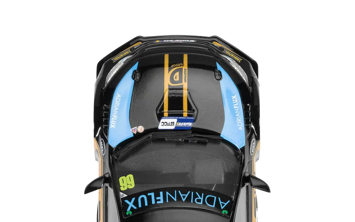 Autíčko Touring SCALEXTRIC C4409 - Honda civic FK8 Type R - BTCC 2022 -BTC Racing Josh Cook (1:32)