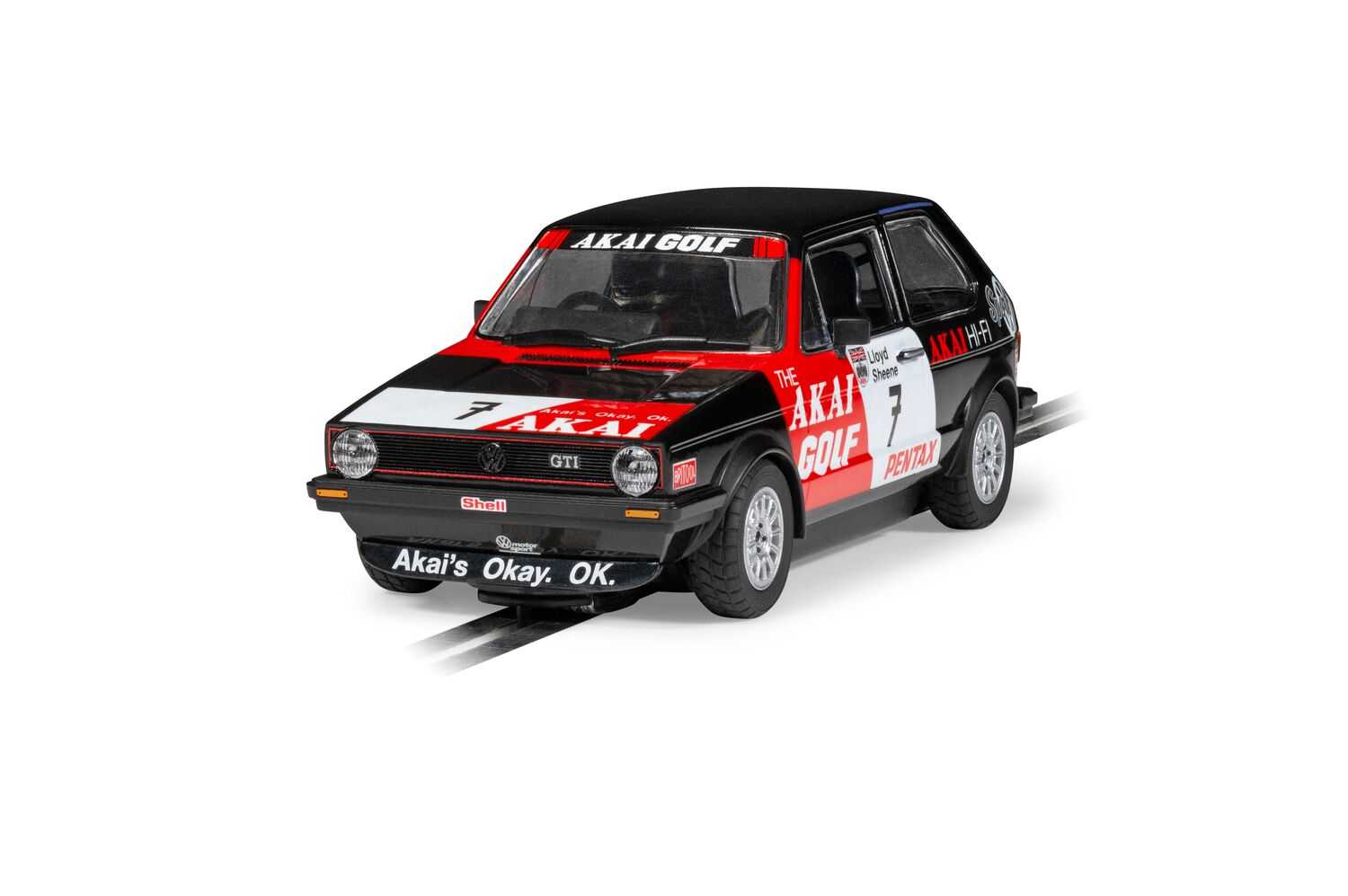 Autíčko Touring SCALEXTRIC C4520 - Volkswagen Golf GTI - Richard Lloyd Racing (1:32)
