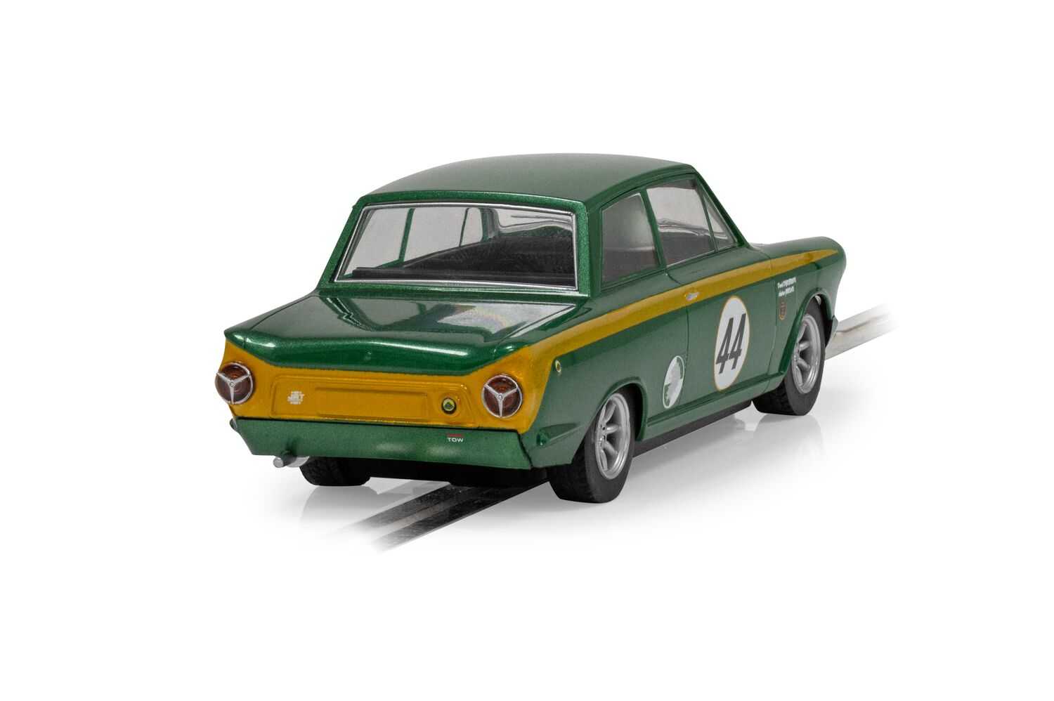 Autíčko Touring SCALEXTRIC C4540 - Ford Lotus Cortina - Goodwood 2023 - Andrew Jordan + David Dickenson (1:32)