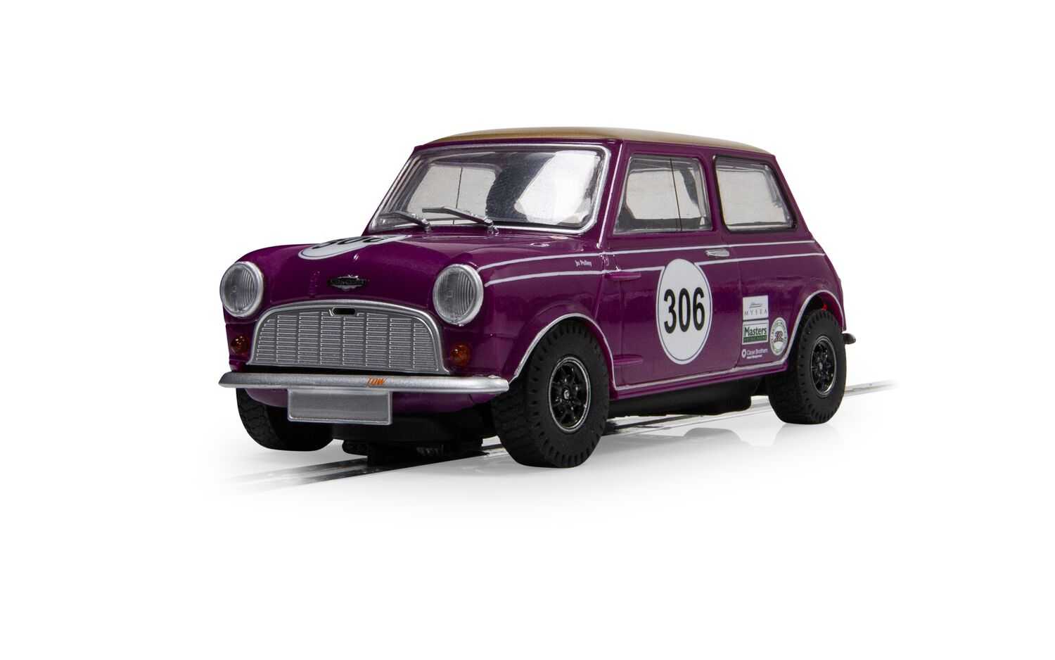 Autíčko Touring SCALEXTRIC C4545 - Austin Mini Cooper S - Jo Polley (1:32)