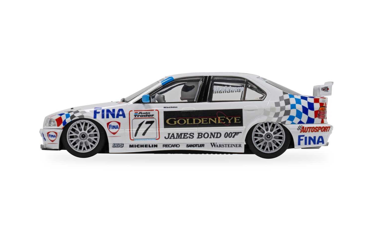 Autíčko Touring SCALEXTRIC C4574 - BMW E36 320i - BTCC 1995 - David Brabham (1:32)