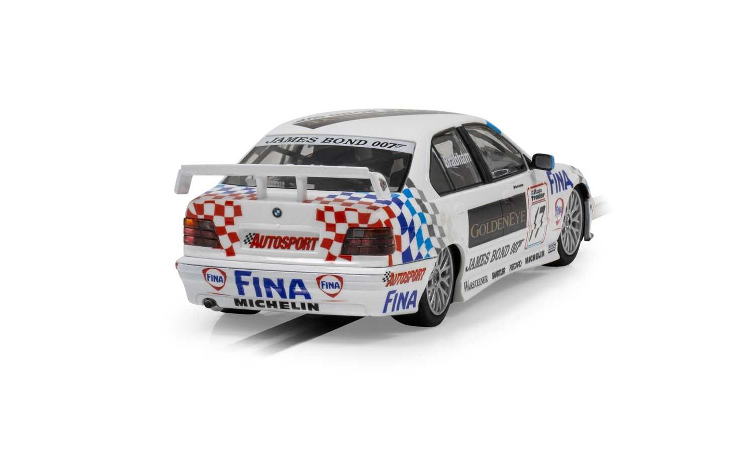 Autíčko Touring SCALEXTRIC C4574 - BMW E36 320i - BTCC 1995 - David Brabham (1:32)