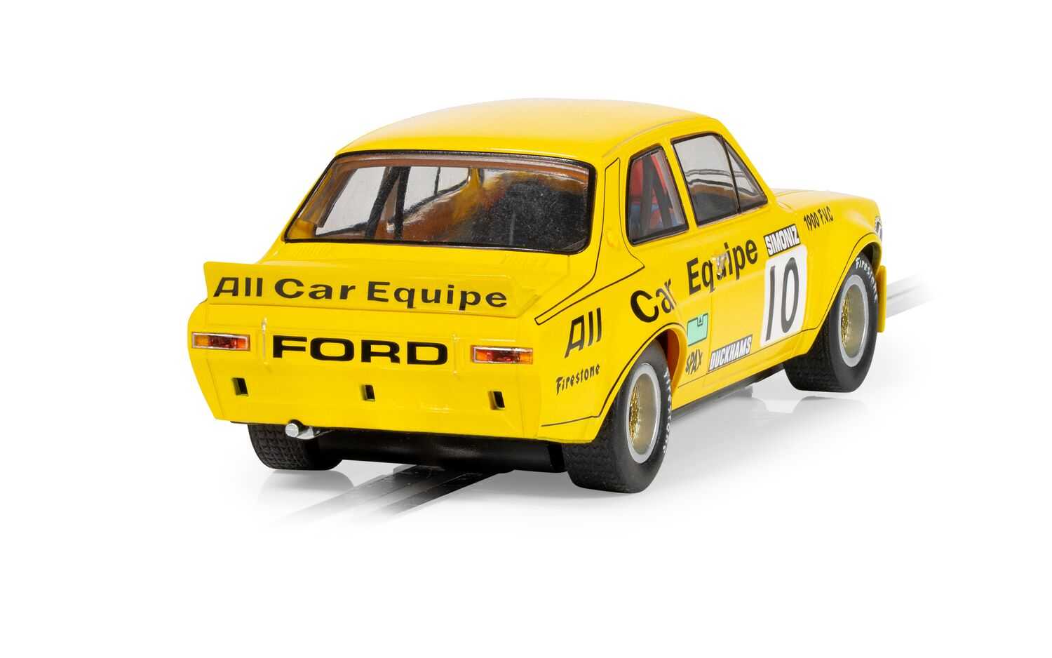 Autíčko Touring SCALEXTRIC C4590 - Ford Escort MK1 - All Car Equipe - Nick Whiting (1:32)