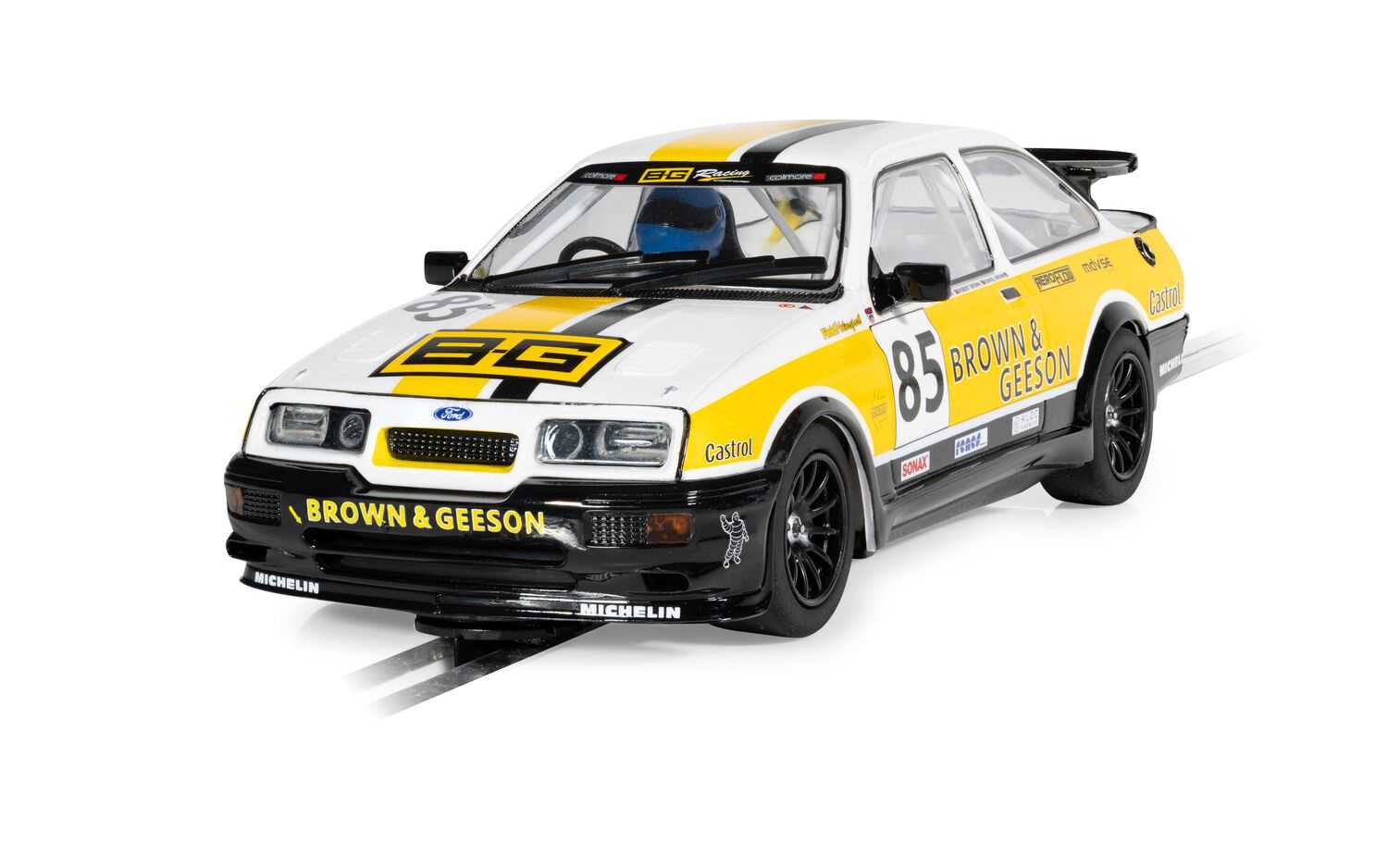 Autíčko Touring SCALEXTRIC C4628 - Ford Sierra RS500 - YTCC Dan Brown 2024 (1:32)