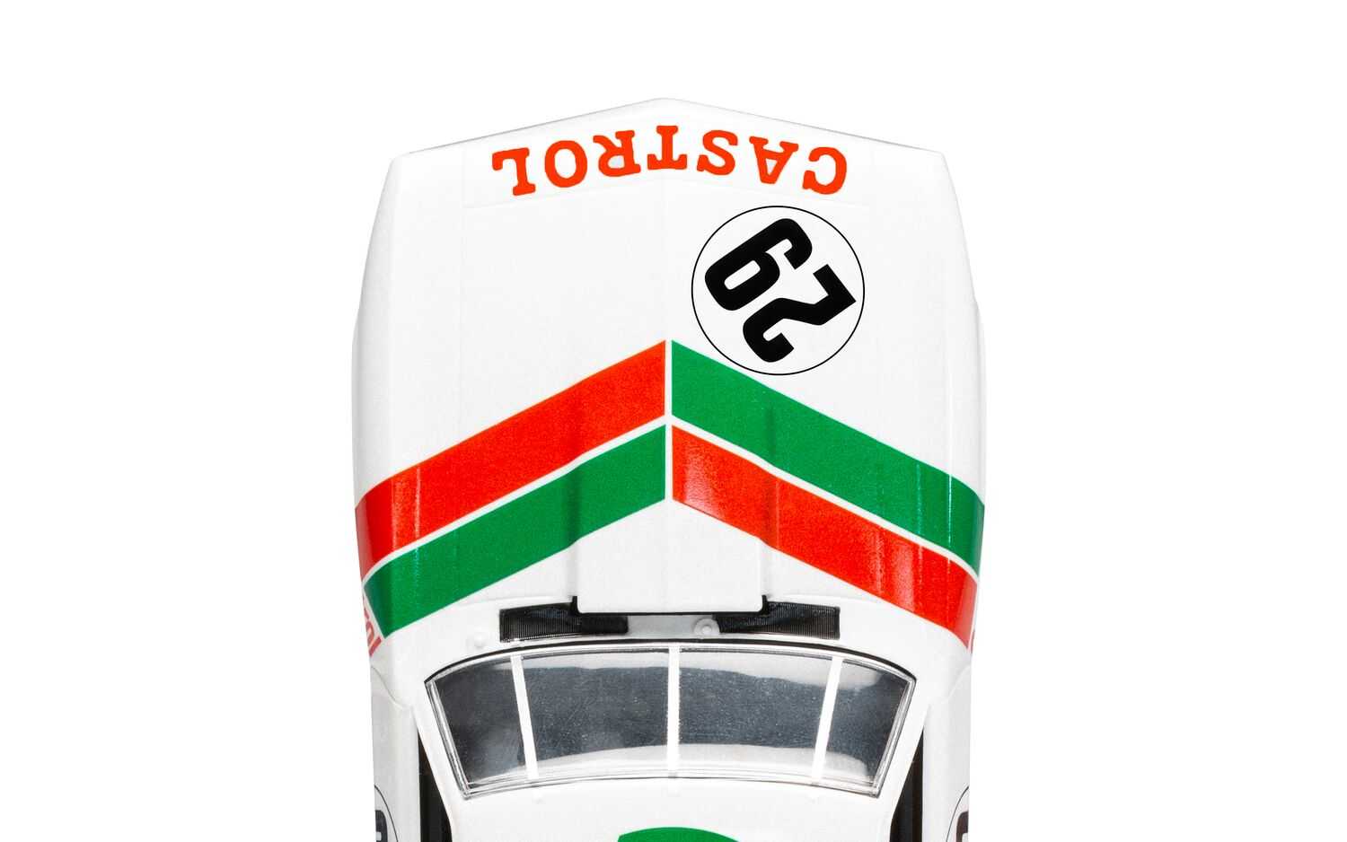 Autíčko Touring SCALEXTRIC C4643 - Chevrolet Camaro - Castrol Racing Trans Am 1971 (1:32)