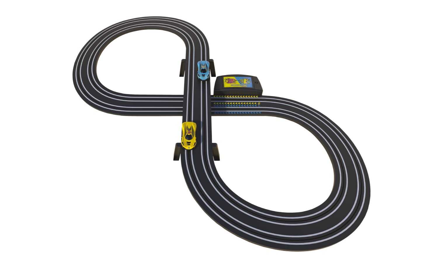 Autodráha MICRO SCALEXTRIC G1188M - My First Scalextric Let's Play! (Battery Powered) (1:64)