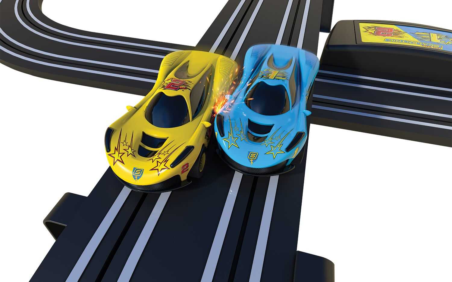 Autodráha MICRO SCALEXTRIC G1188M - My First Scalextric Let's Play! (Battery Powered) (1:64)