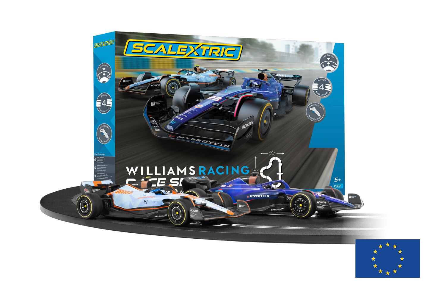 Autodráha SCALEXTRIC C1450P - Williams Racing (1:32)