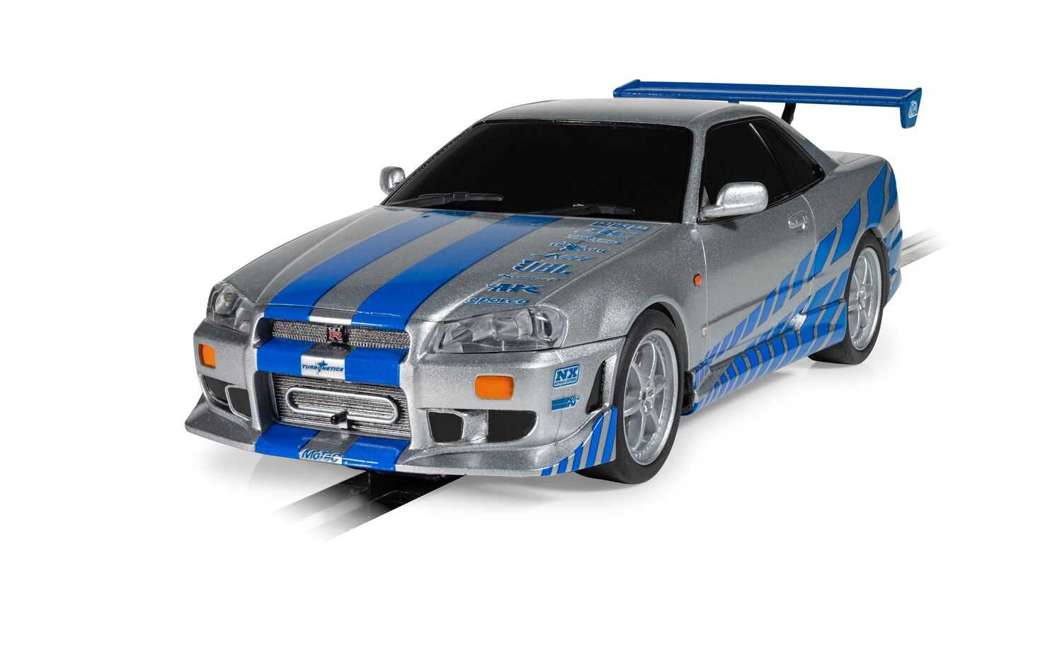 Autodráha SCALEXTRIC C1465P - Fast and Furious - 25 Years - Supra vs R34 (1:32)