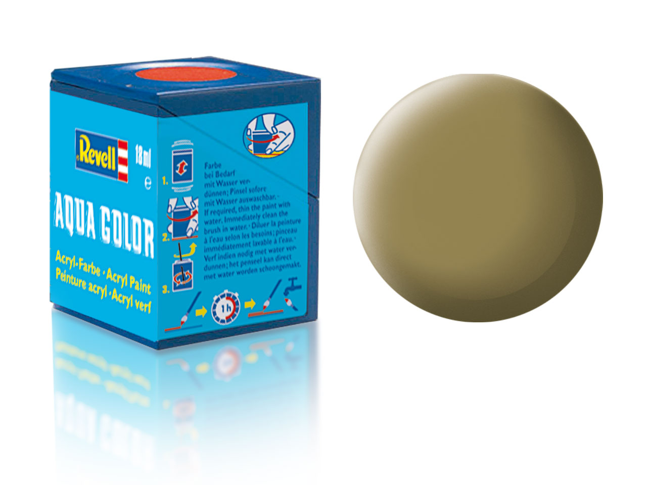 Barva Revell akrylová - 36186: matná olivově hnědá (olive brown mat)