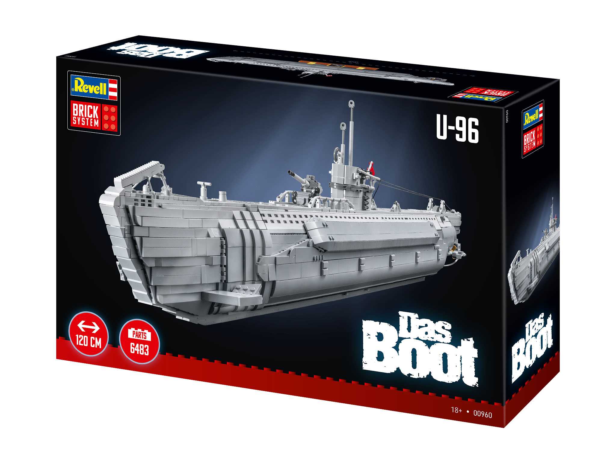 Brick System REVELL 00960 - German Submarine U-96 (1:56)