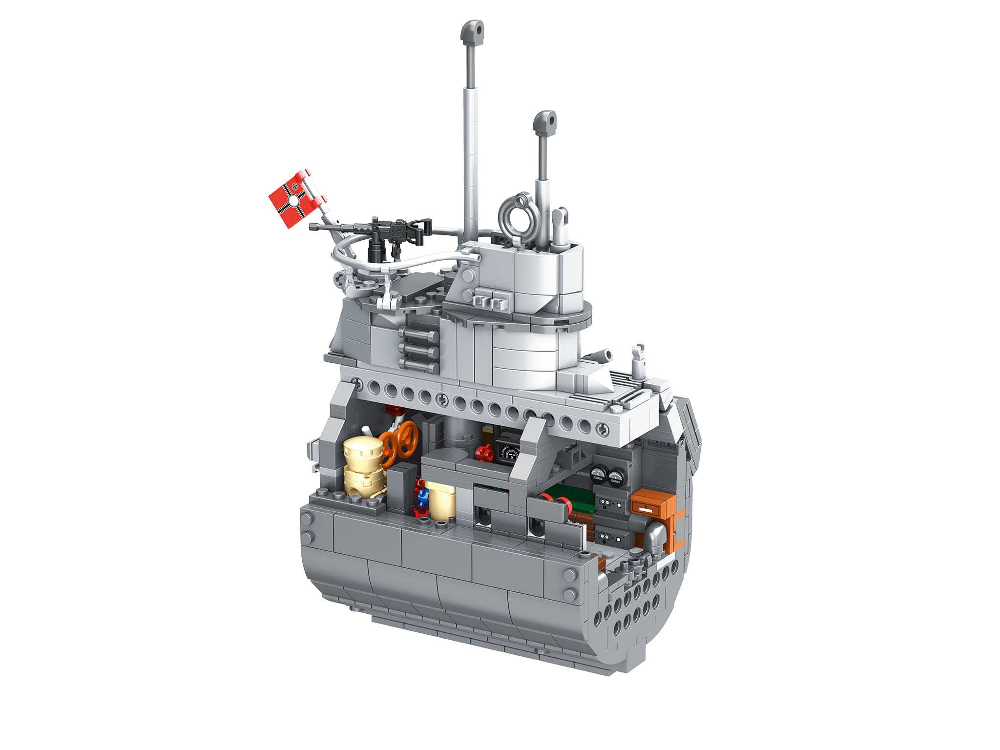 Brick System REVELL 00960 - German Submarine U-96 (1:56)