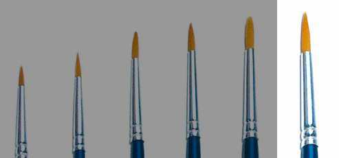 Brush Synthetic Round - SINGLE PACK 52206 - kulatý syntetický štětec (velikost 3)