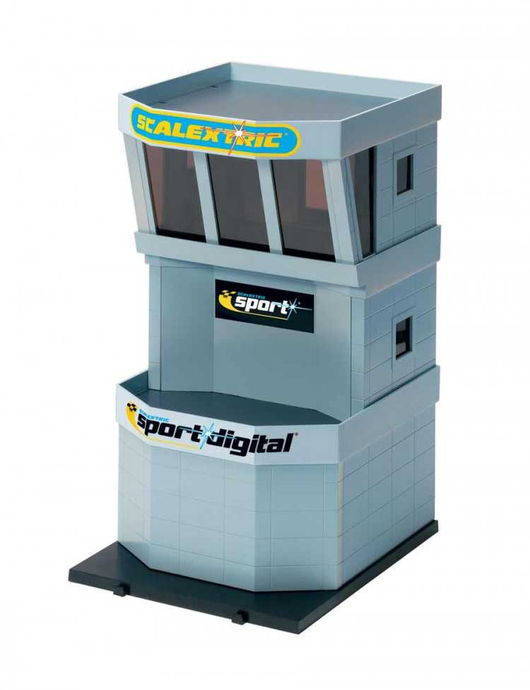 Budova pro autodráhu SCALEXTRIC C8319 - Control Tower Plastic 