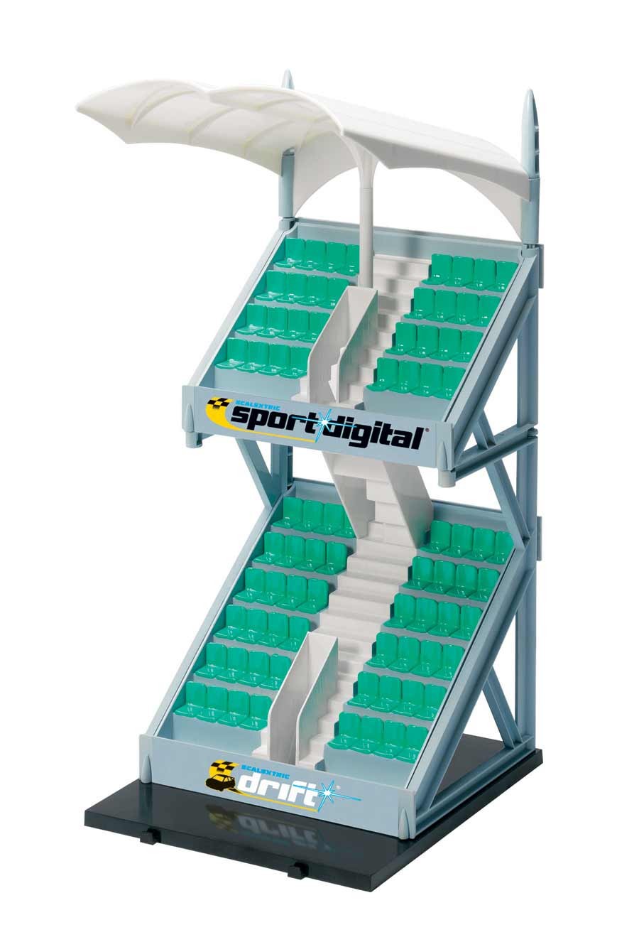Budova pro autodráhu SCALEXTRIC C8320 - Grandstand Plastic 