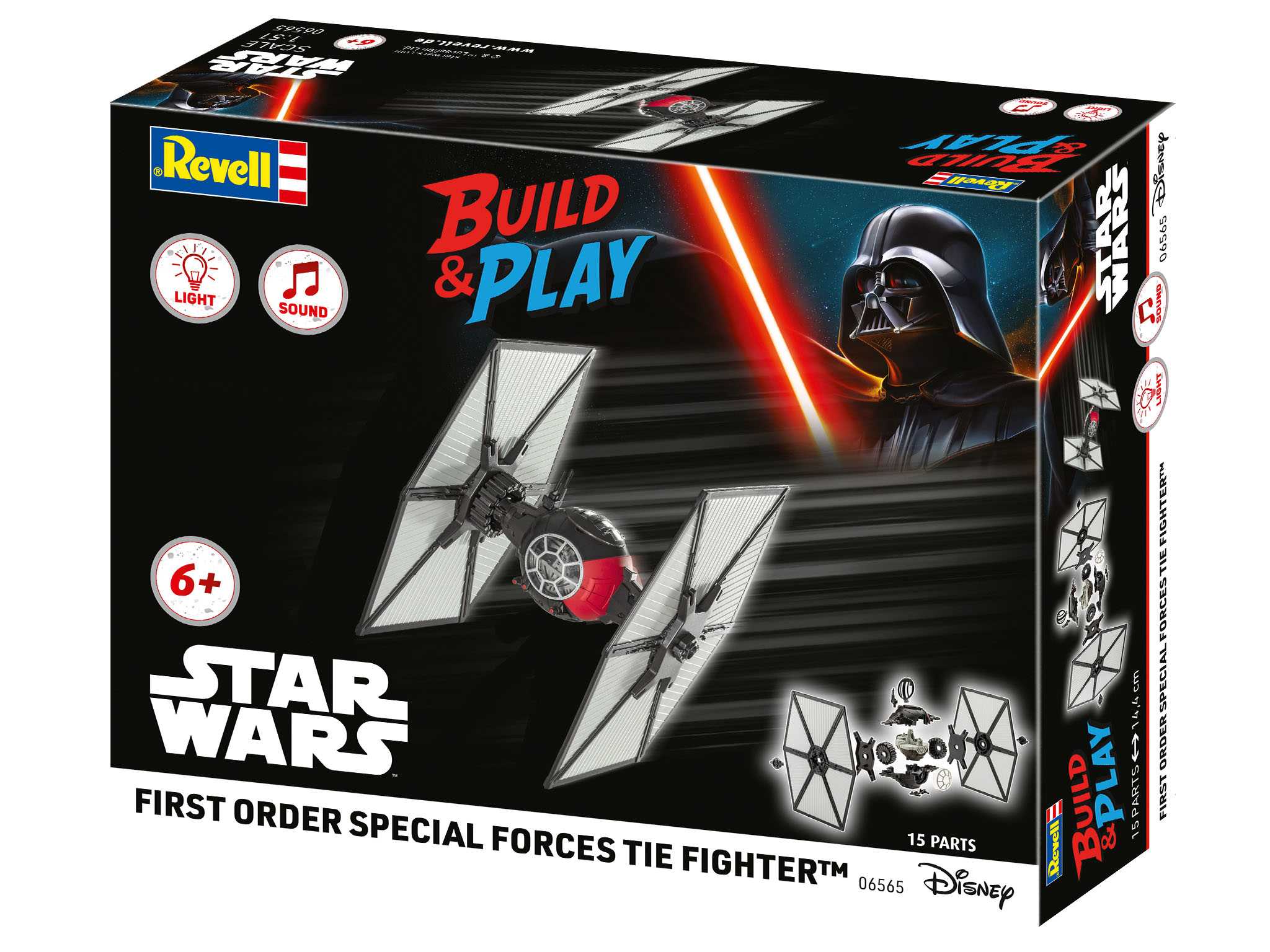 Build & Play SW 06565 - First Order Special Forces TIE Fighter (1:51)