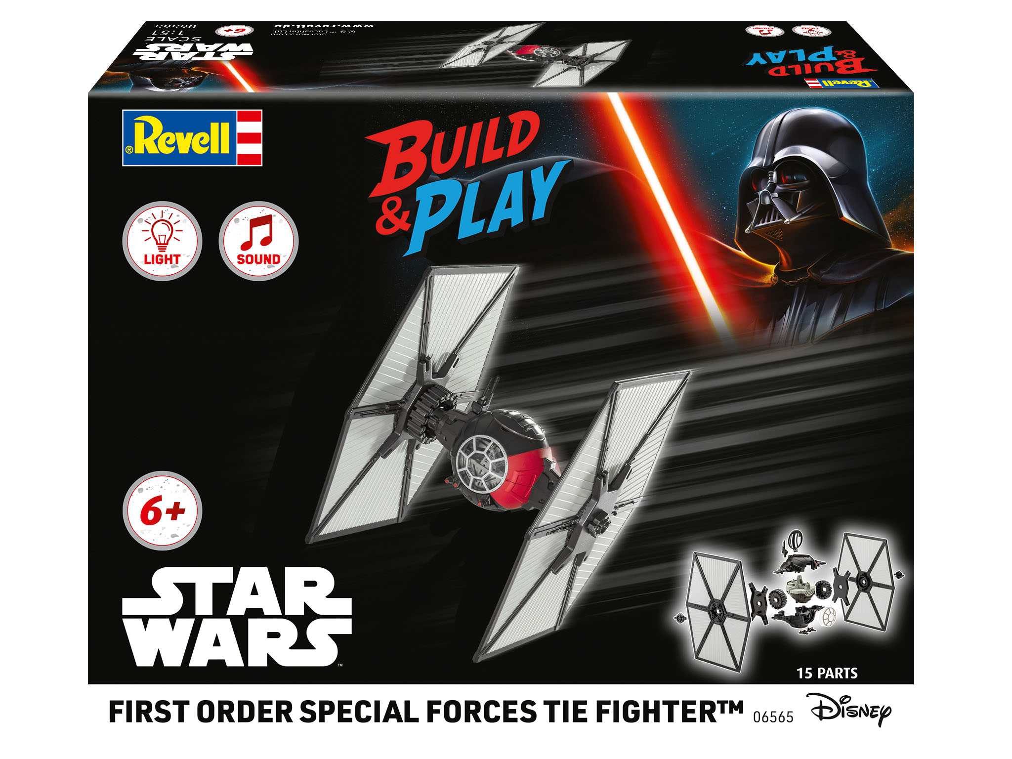 Build & Play SW 06565 - First Order Special Forces TIE Fighter (1:51)