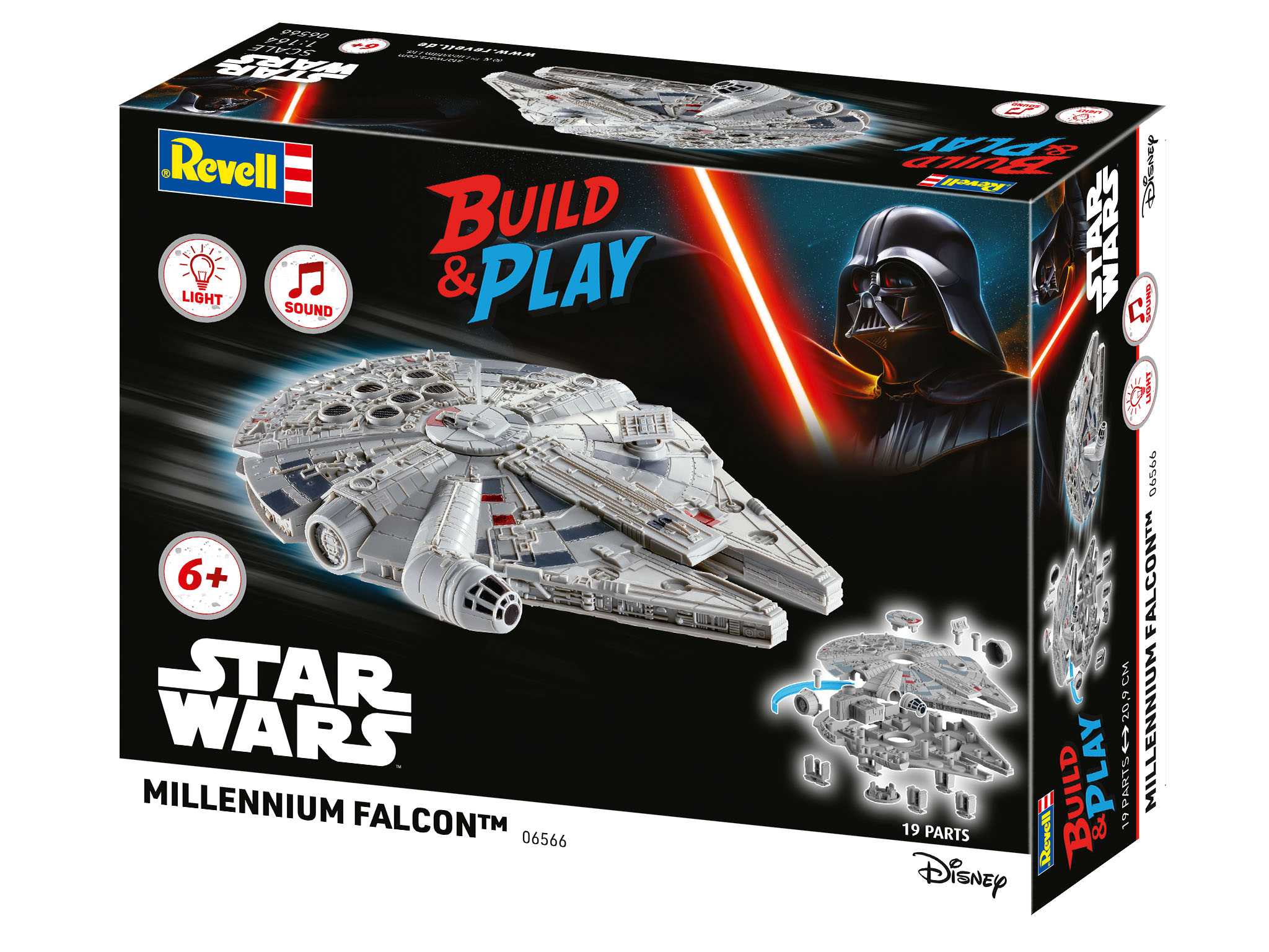 Build & Play SW 06566 - Millennium Falcon (1:164)