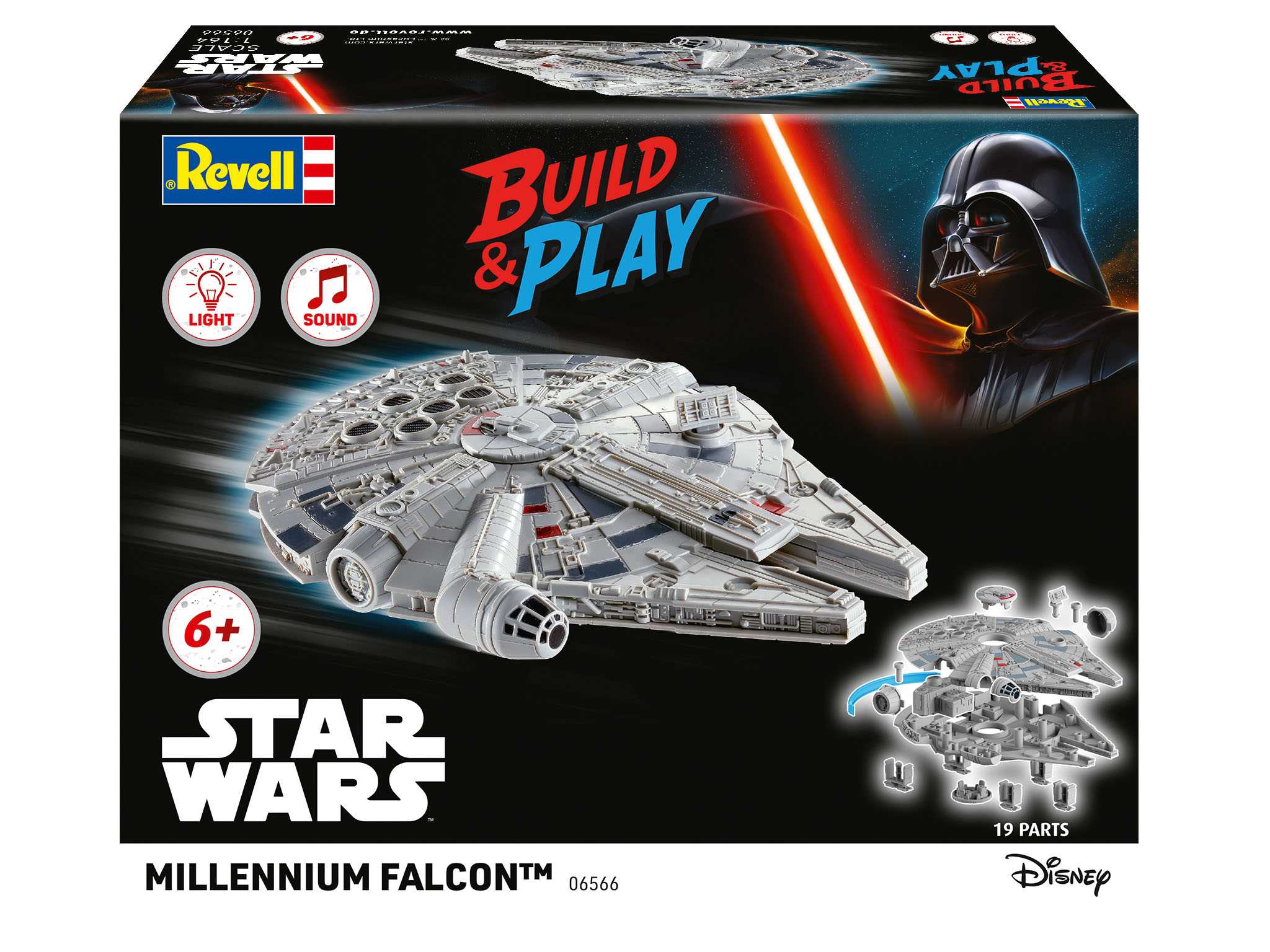 Build & Play SW 06566 - Millennium Falcon (1:164)