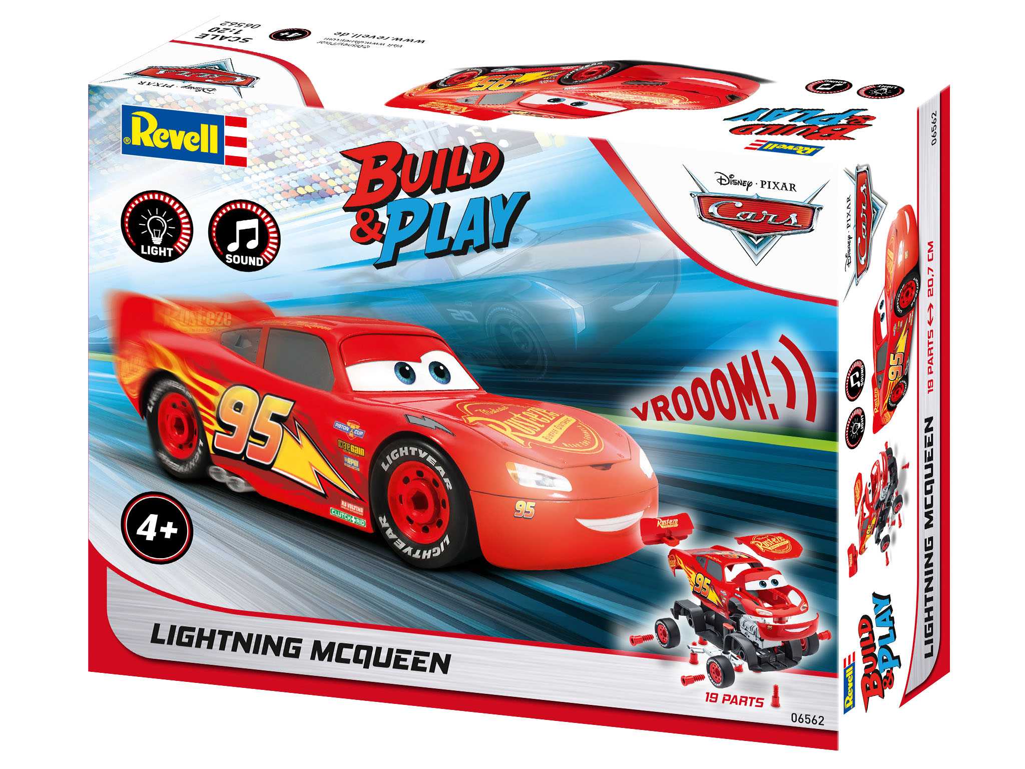 Build & Play auto 06562 - Lightning McQueen (1:20)