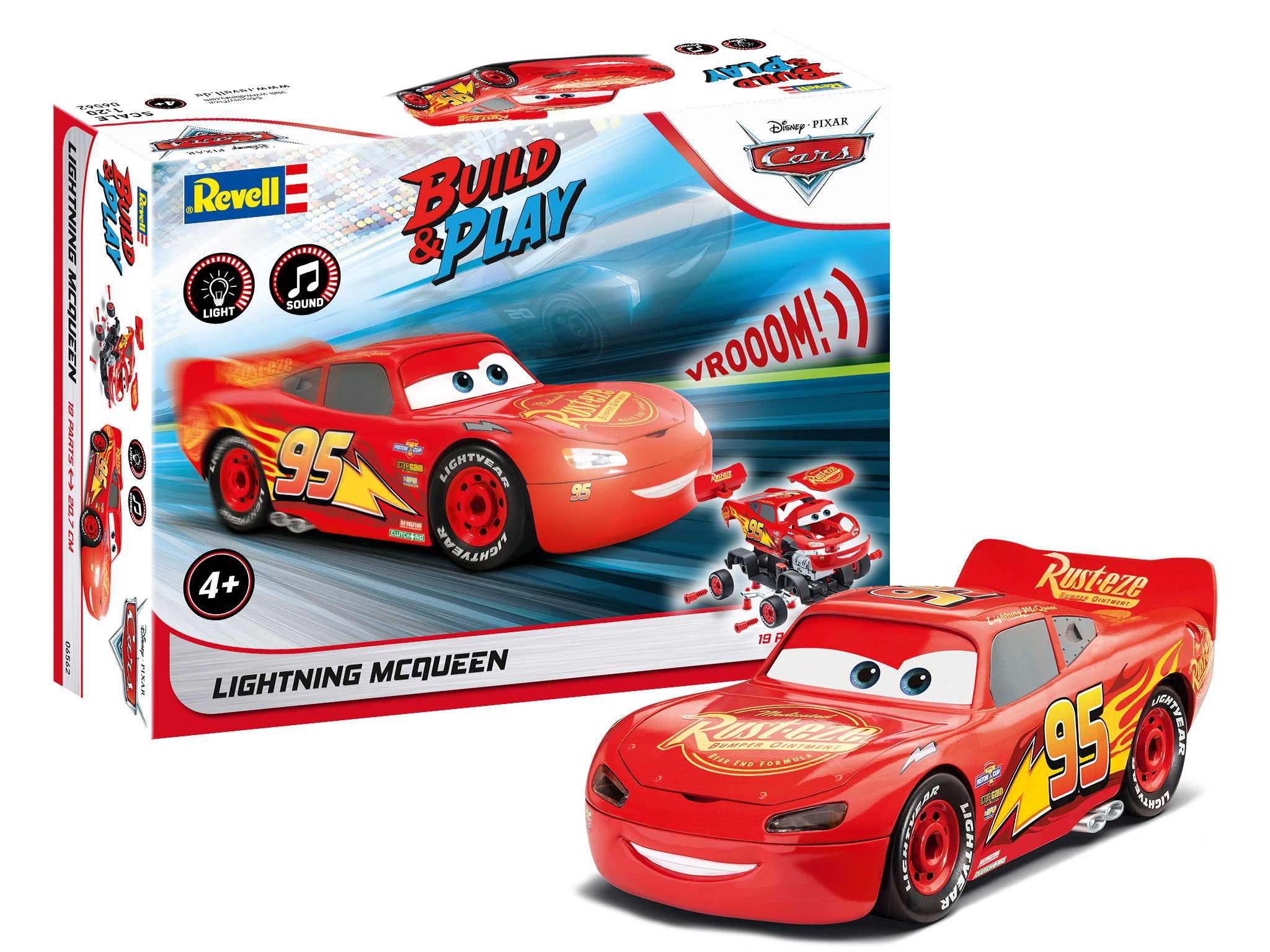 Build & Play auto 06562 - Lightning McQueen (1:20)