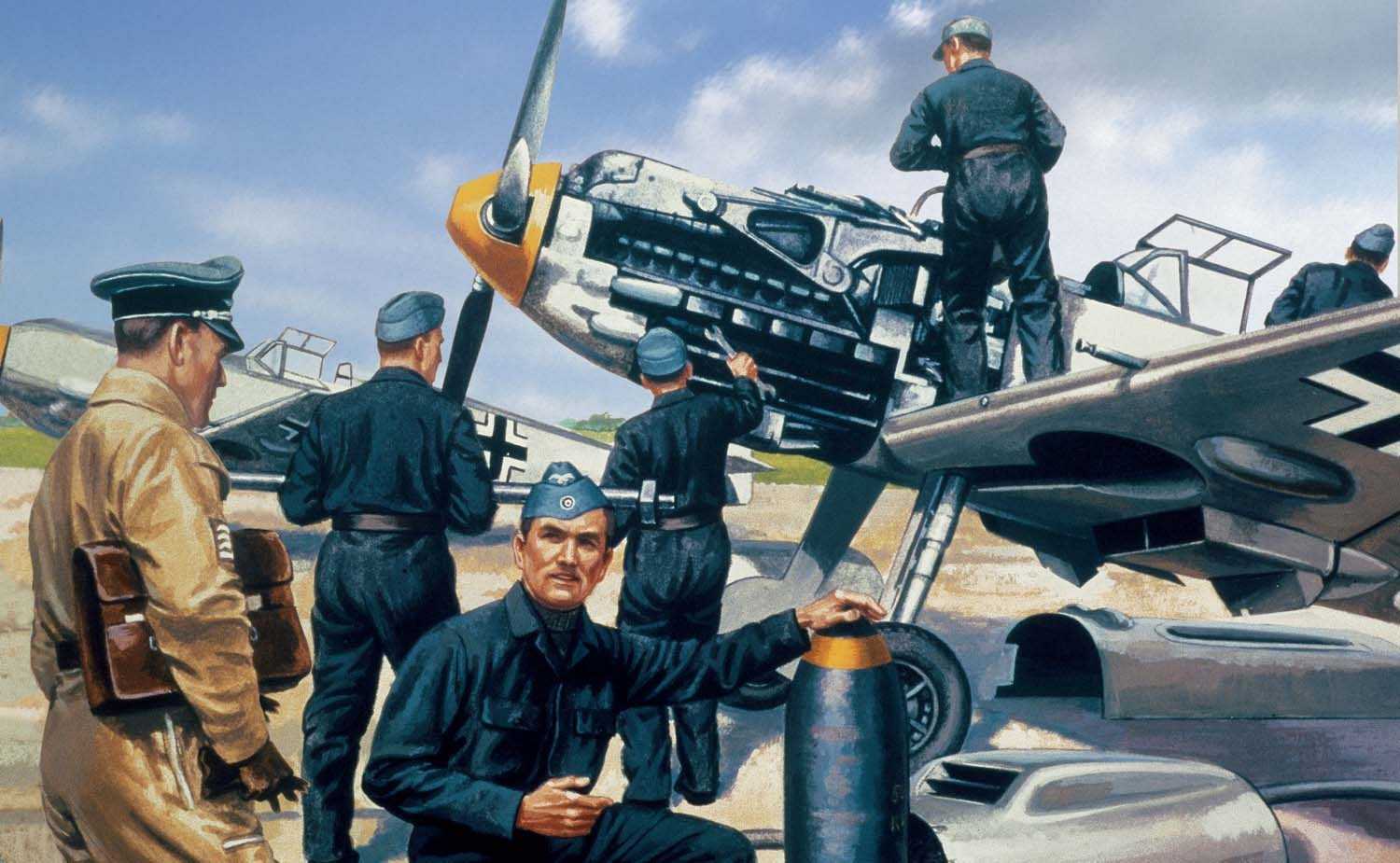 Classic Kit VINTAGE figurky A00755V - Luftwaffe Personnel (1:76)