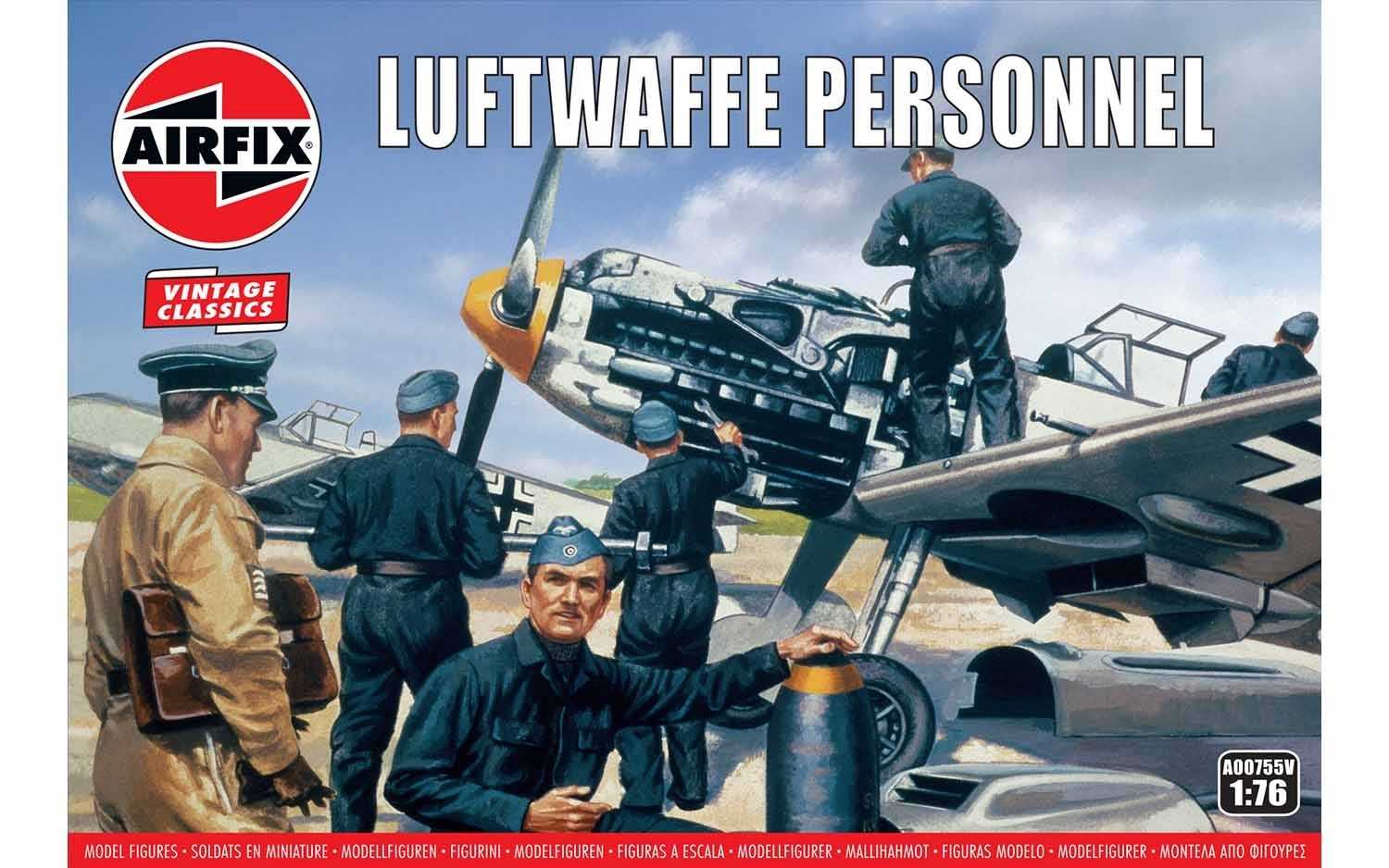 Classic Kit VINTAGE figurky A00755V - Luftwaffe Personnel (1:76)