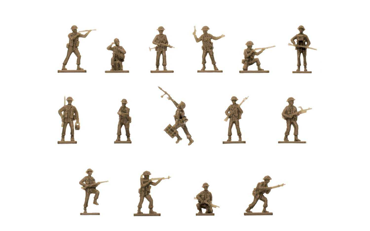 Classic Kit VINTAGE figurky A00763V - WWII British Infantry (1:76)