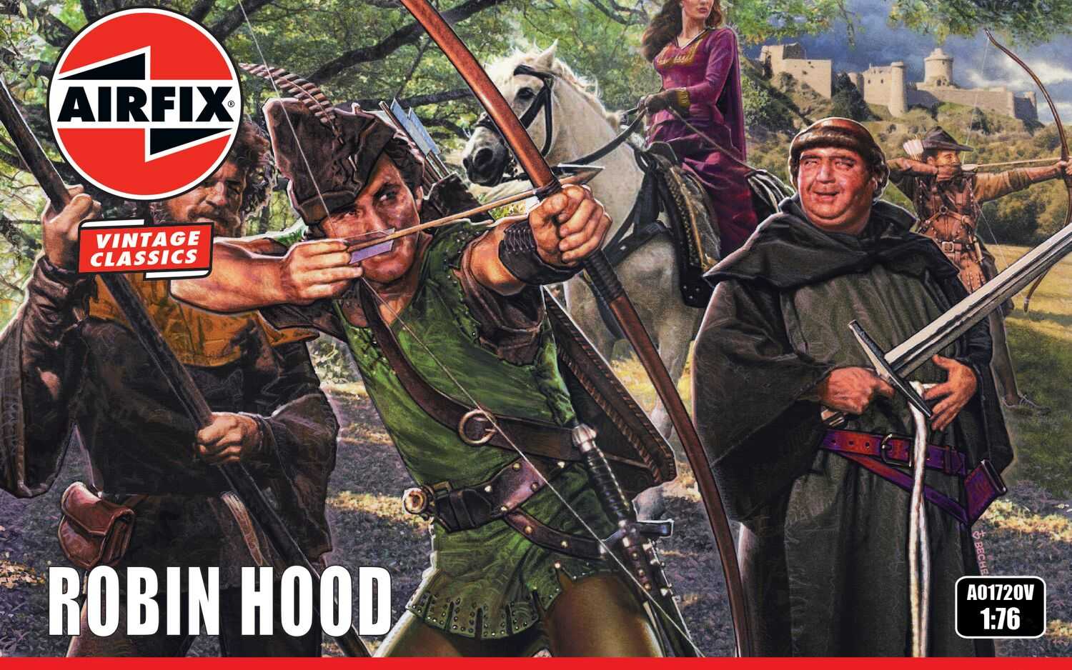 Classic Kit VINTAGE figurky A01720V - Robin Hood (1:76)