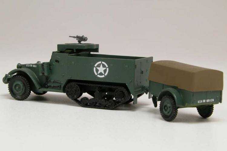 Classic Kit VINTAGE military A02318V - M3 Half Track & 1 Ton Trailer (1:76)