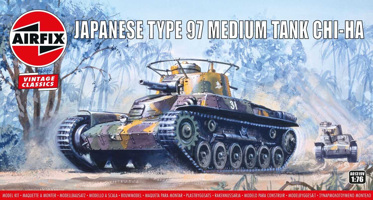 Classic Kit VINTAGE tank A01319V - Type 97 Chi Ha Japanese Tank (1:76)