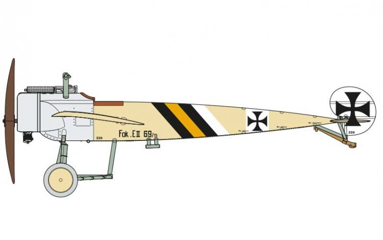 Classic Kit letadlo A01086 - Fokker E.II Eindecker (1:72)