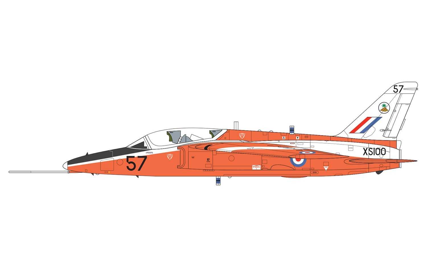 Classic Kit letadlo A02105 - Folland Gnat T.1 (1:72)