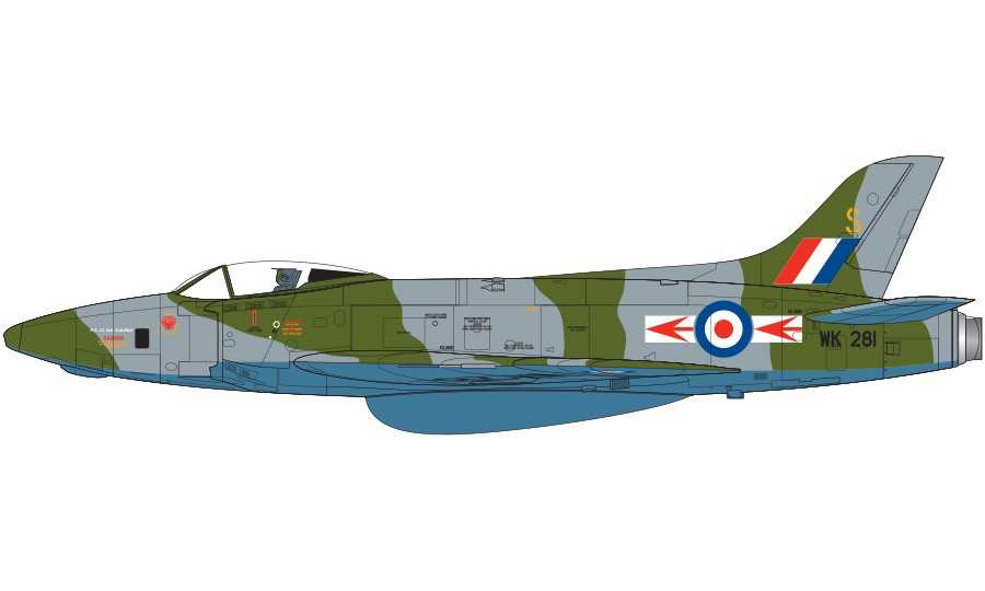 Classic Kit letadlo A04003 - Supermarine Swift F.R. Mk5 (1:72)
