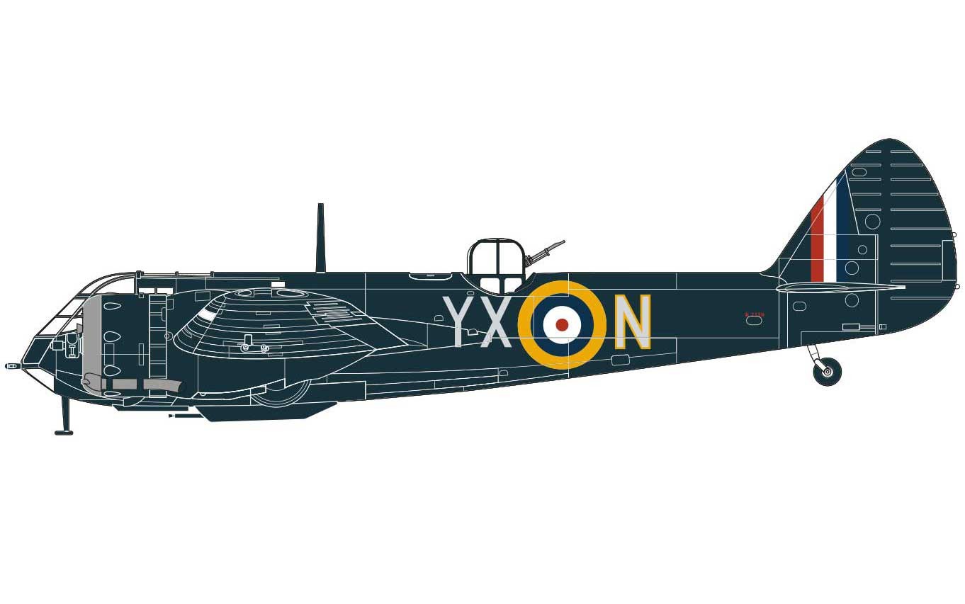 Classic Kit letadlo A04059 - BISTOL BLENHEIM MK1f (1:72)