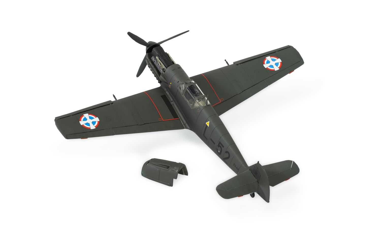 Classic Kit letadlo A05120B - Messerschmitt Bf109E-3/E-4 (1:48)