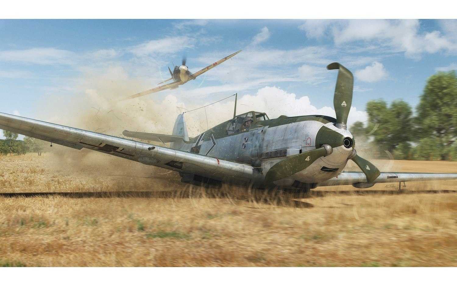 Classic Kit letadlo A05120B - Messerschmitt Bf109E-3/E-4 (1:48)