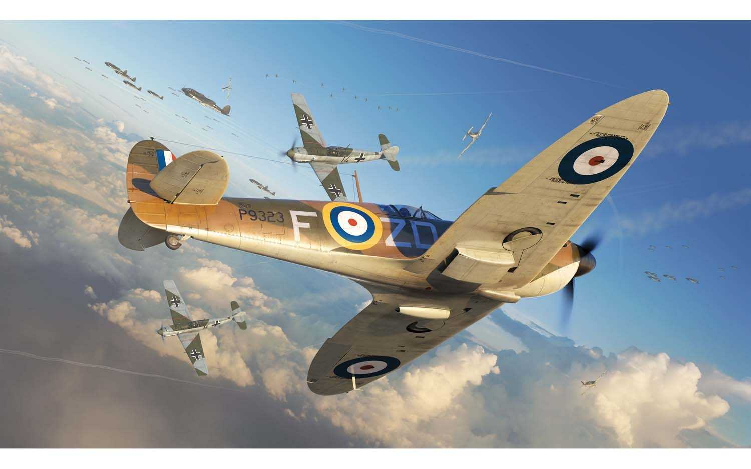 Classic Kit letadlo A05126A - Supermarine Spitfire Mk.1a (1:48)