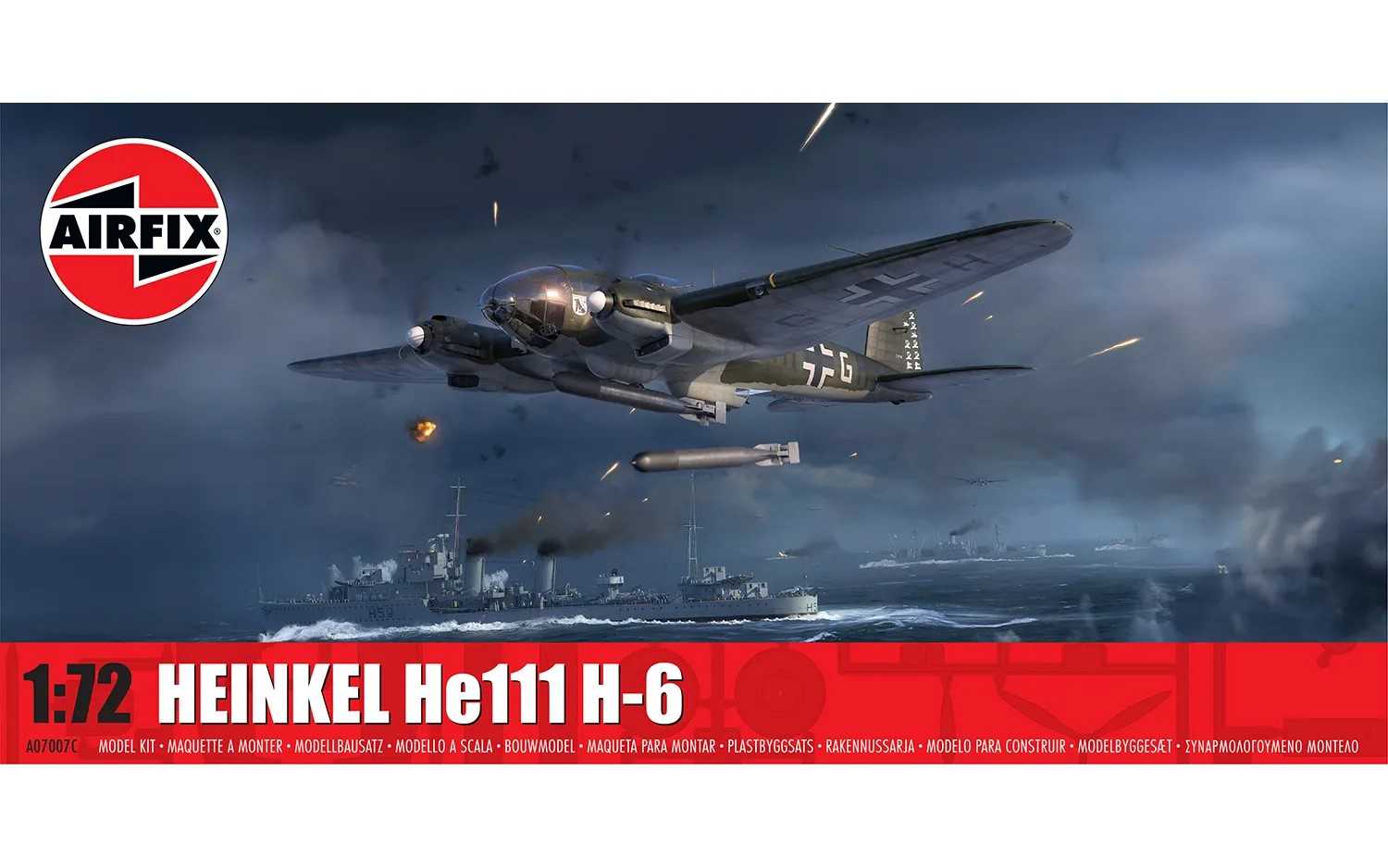 Classic Kit letadlo A07007C - Heinkel He111 H-6 (1:72)