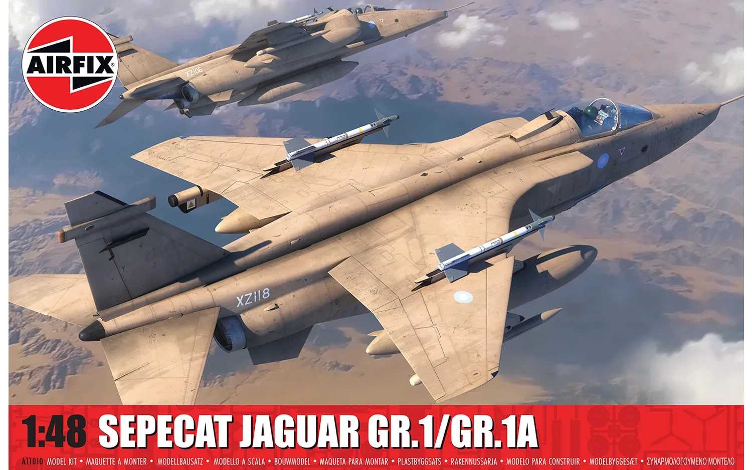 Classic Kit letadlo A11010 - SEPECAT Jaguar GR.1/GR.1A (1:48)